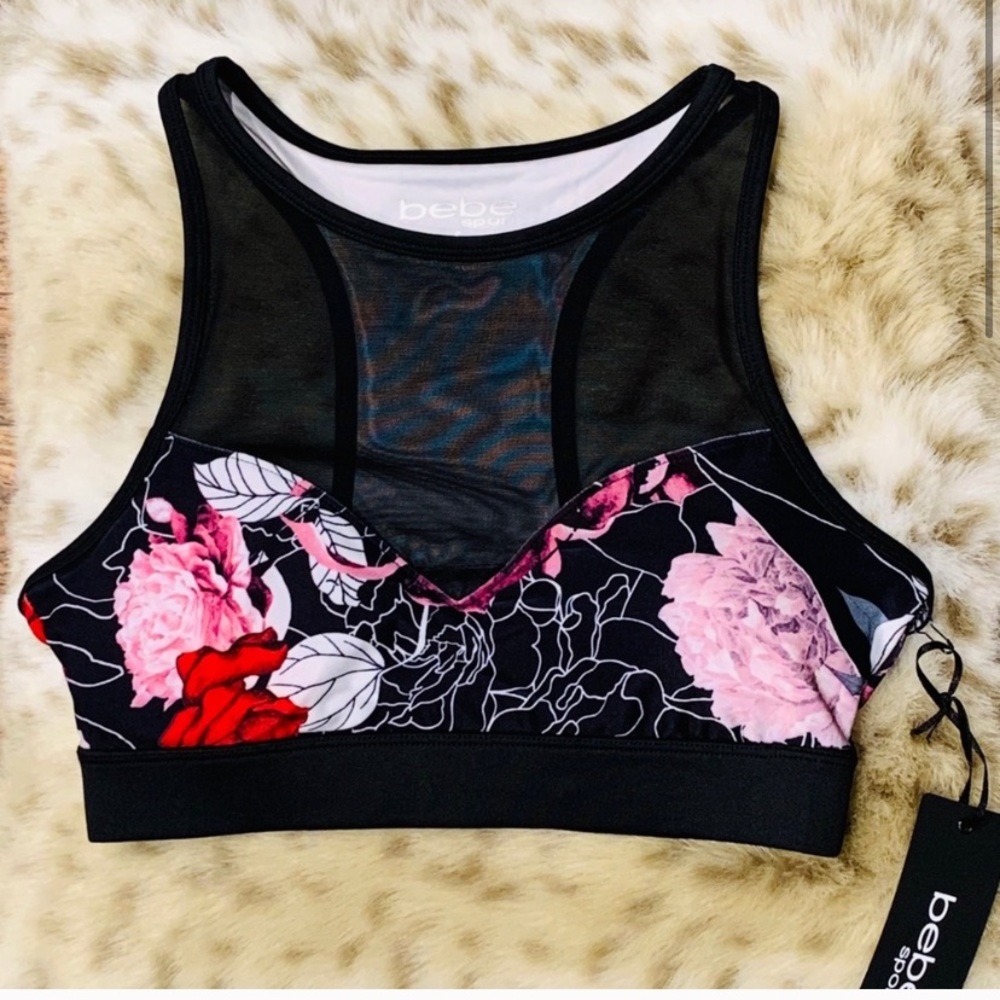 Sport Floral Sport crop Top